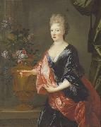 Nicolas de Largilliere Portrait of a lady oil painting reproduction